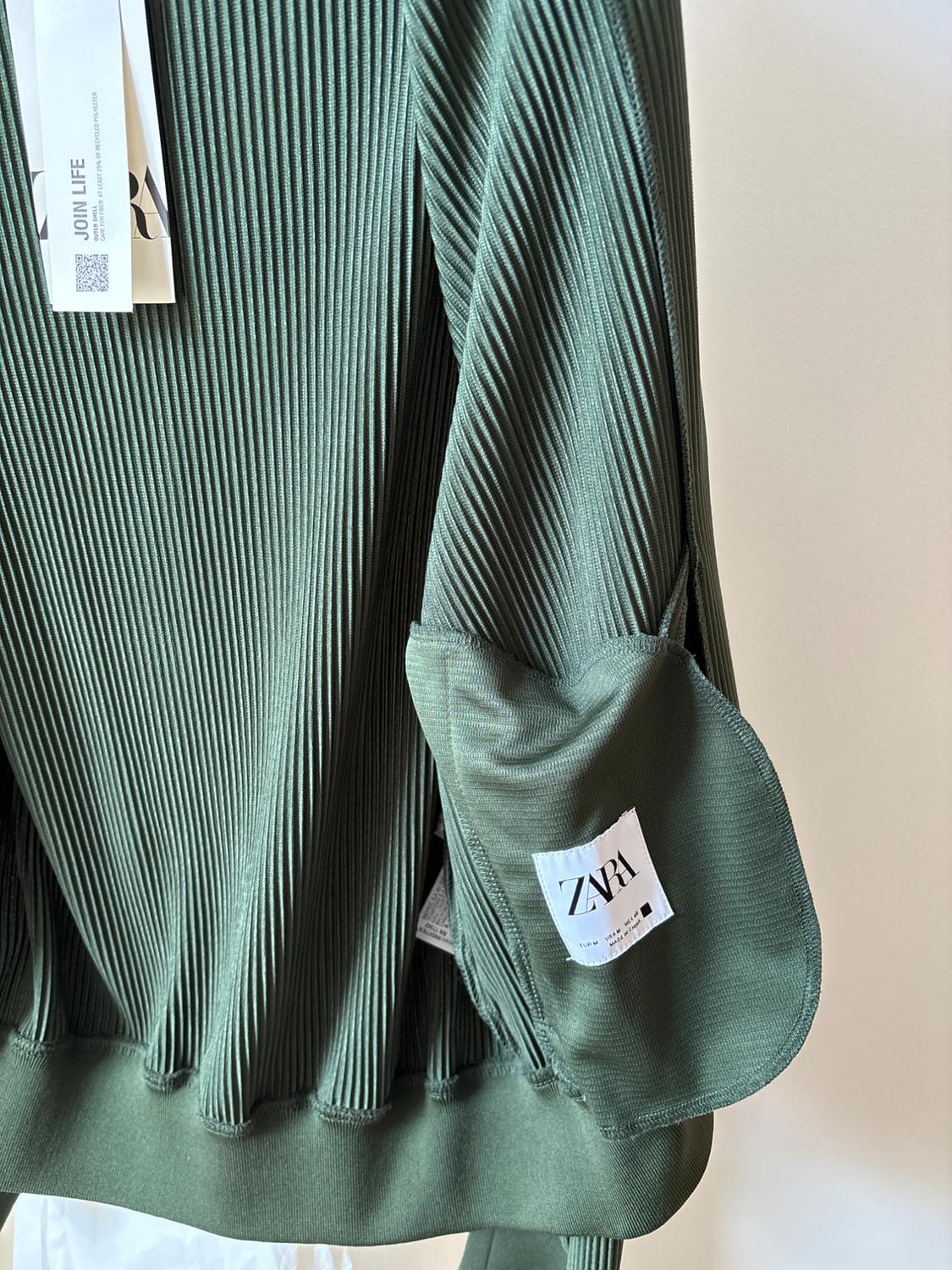 PLEATED BOMBER JACKET - Image 8