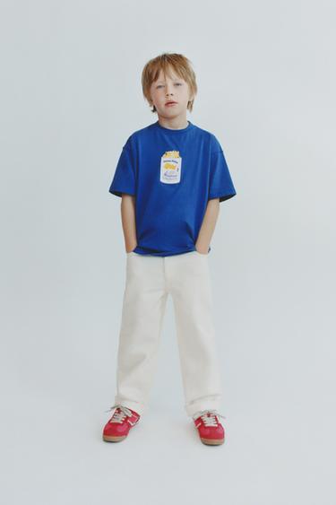 CAMISETA ESTAMPADA BONILLA A LA VISTA ® X ZARA - Azul de Zara