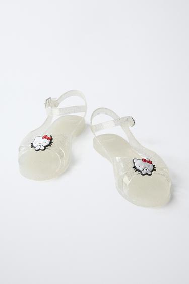 HELLO KITTY © SANRIO BATH SANDALS - Clear by Zara - Image 2