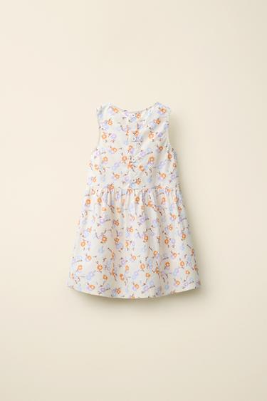 FLORAL DRESS CREATED BY CARAMEL LONDON X ZARA - Multicoloured by Zara - Image 1