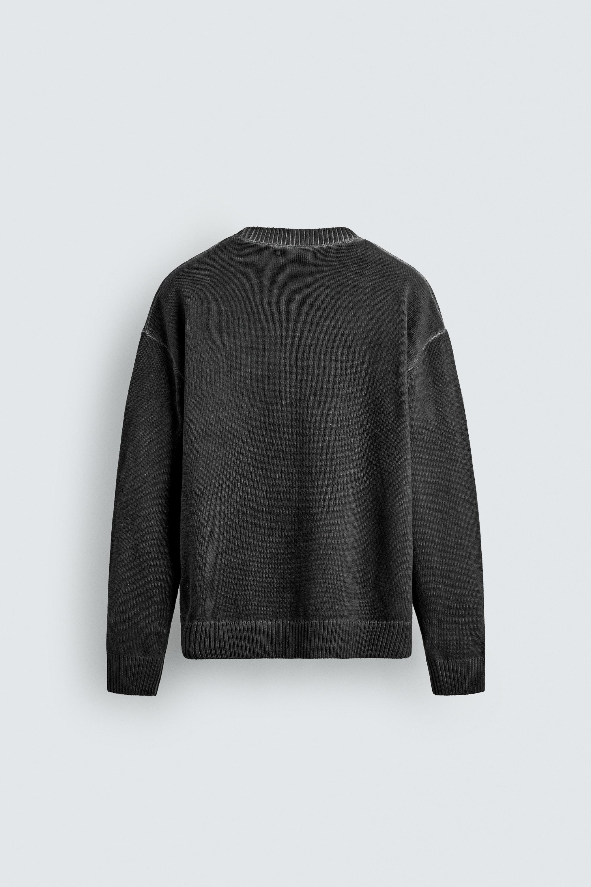 WASHED TEXTURED JUMPER