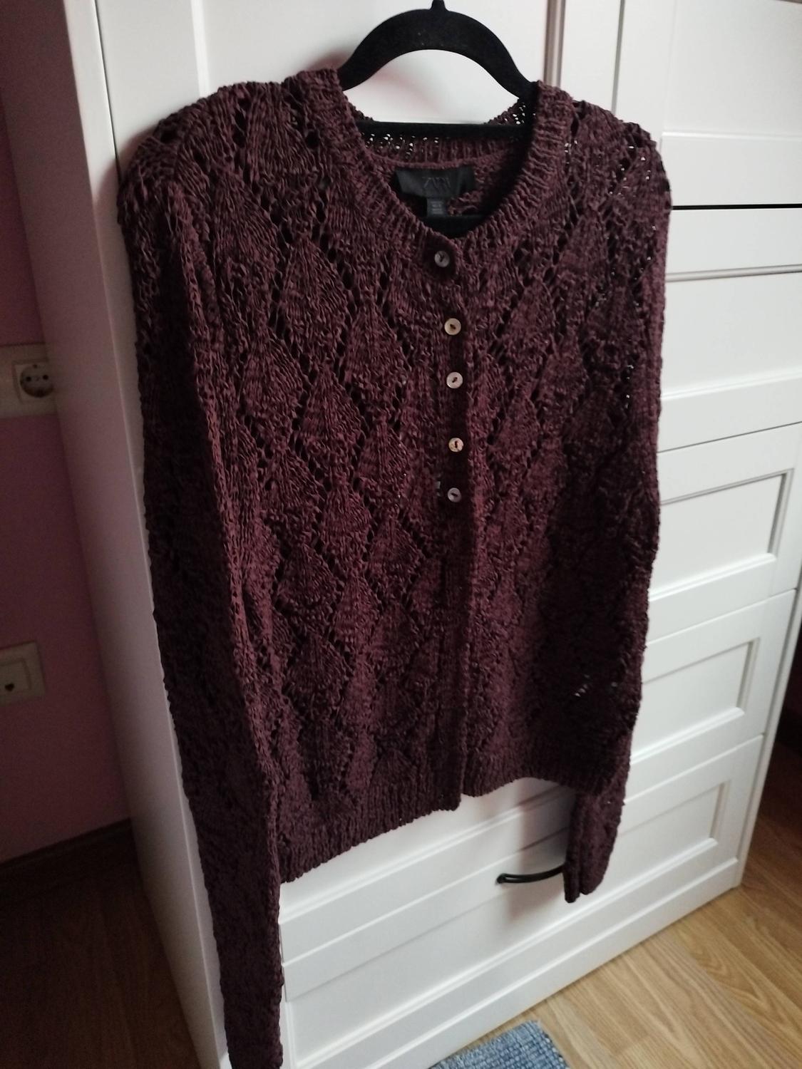 POINTELLE KNIT CARDIGAN - Image 3