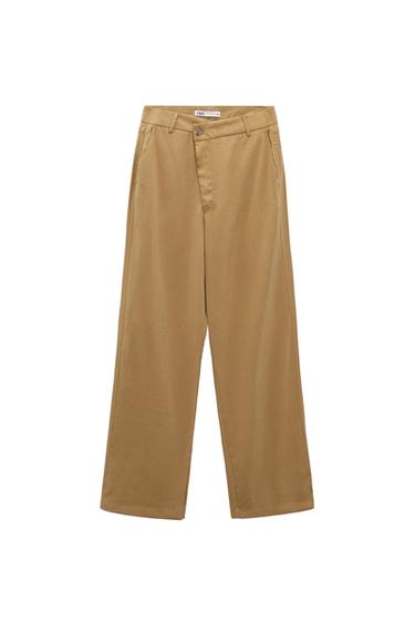 LOOSE-FITTING WIDE-LEG TROUSERS