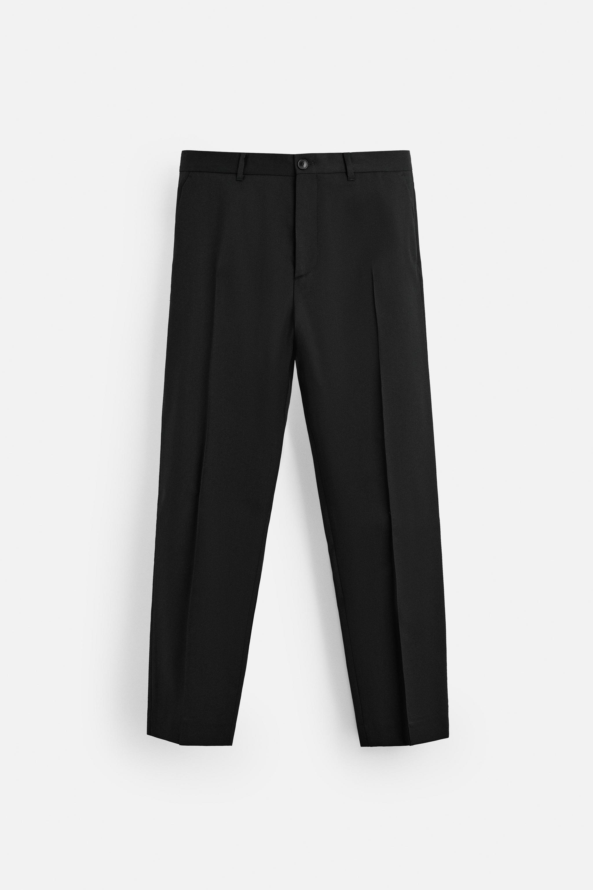 LIMITED EDITION WOOL SUIT PANTS - Black | ZARA United States