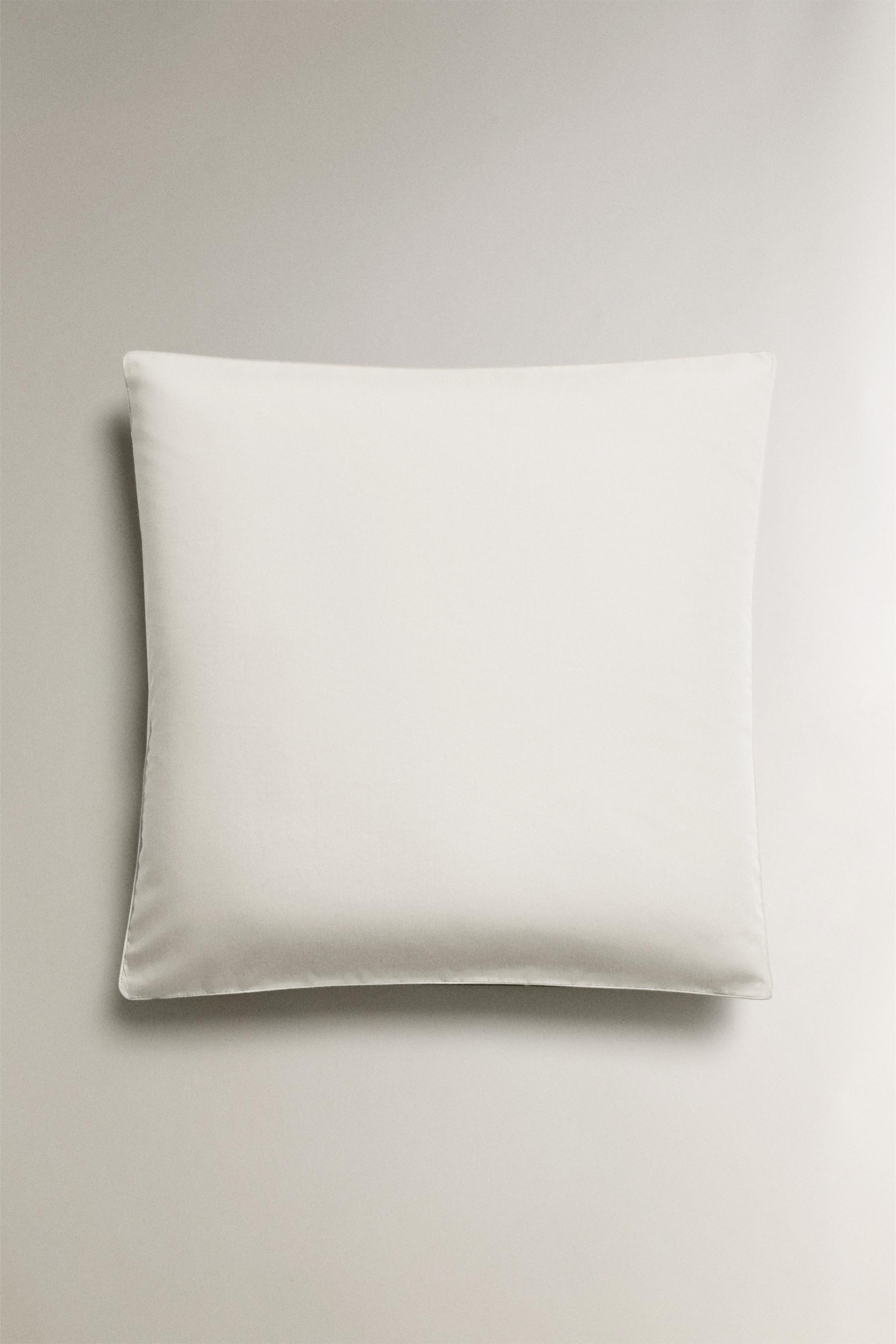 COTTON PERCALE PILLOWCASE (300 THREAD COUNT) — White