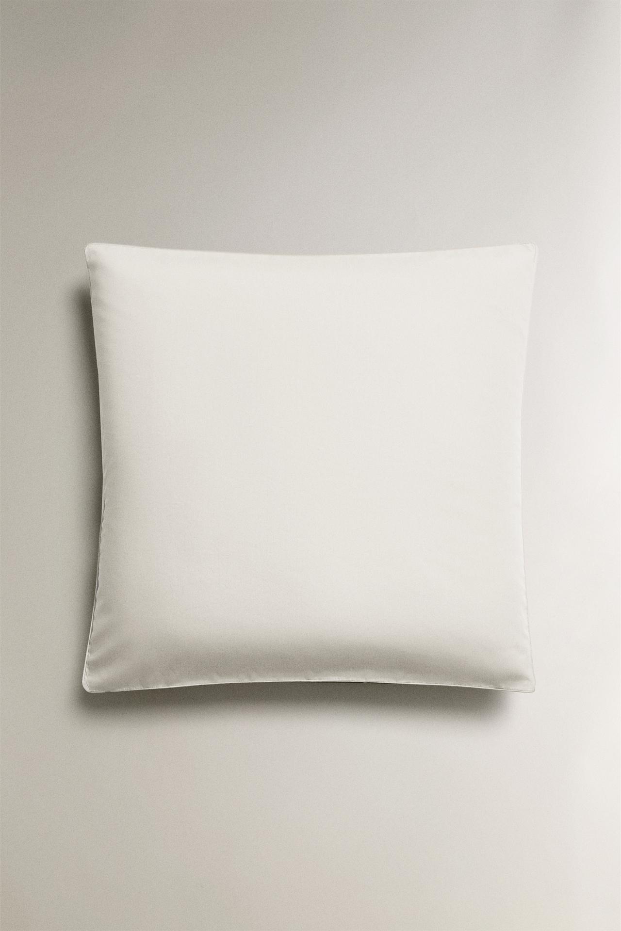 COTTON PERCALE PILLOWCASE (300 THREAD COUNT) — White