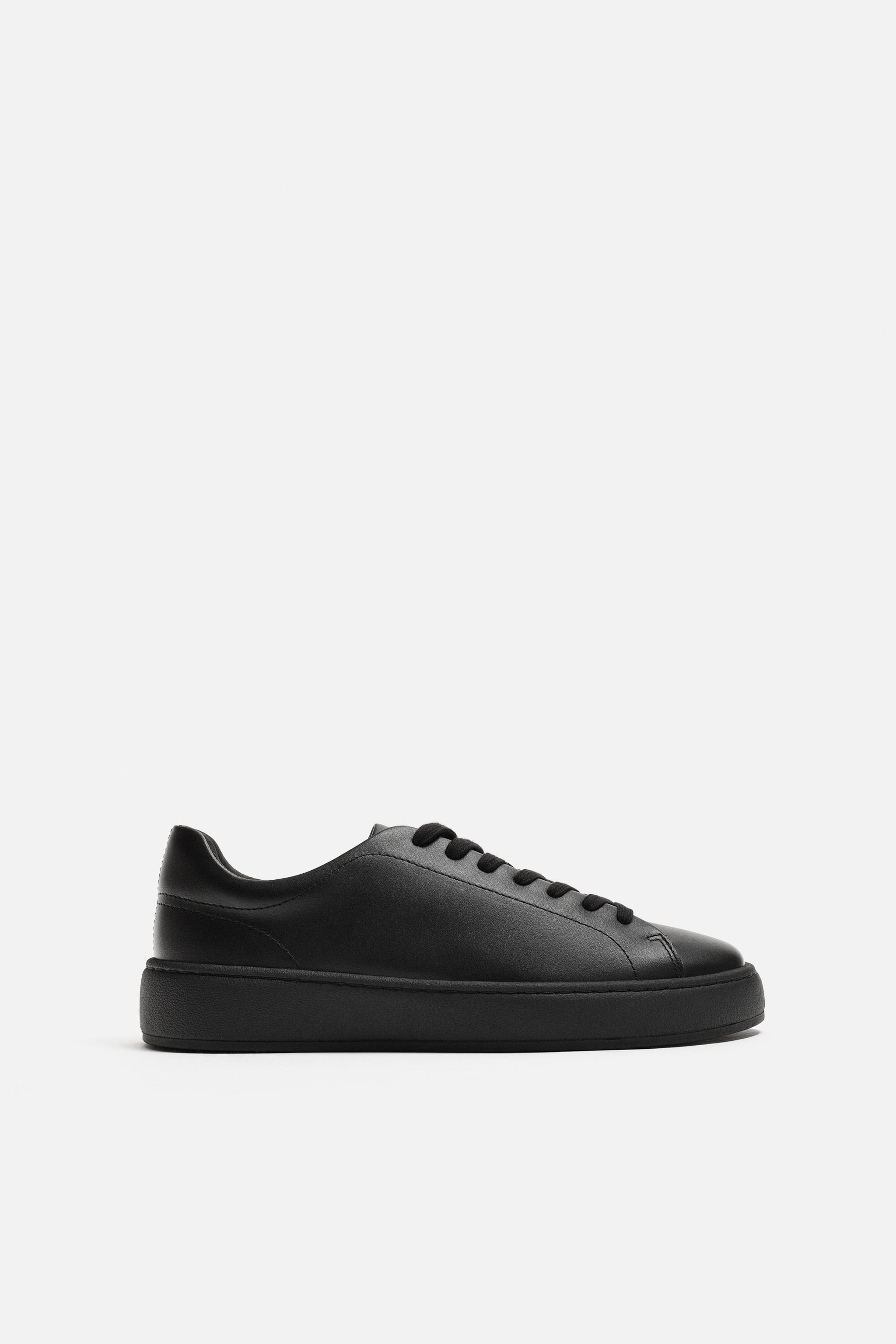 美品✨ザラ 24SS メンズ デッキシューズ オールレザー Vibram 黒 2025年最新】zara vibram デッキシューズの人気アイテム - メルカリ