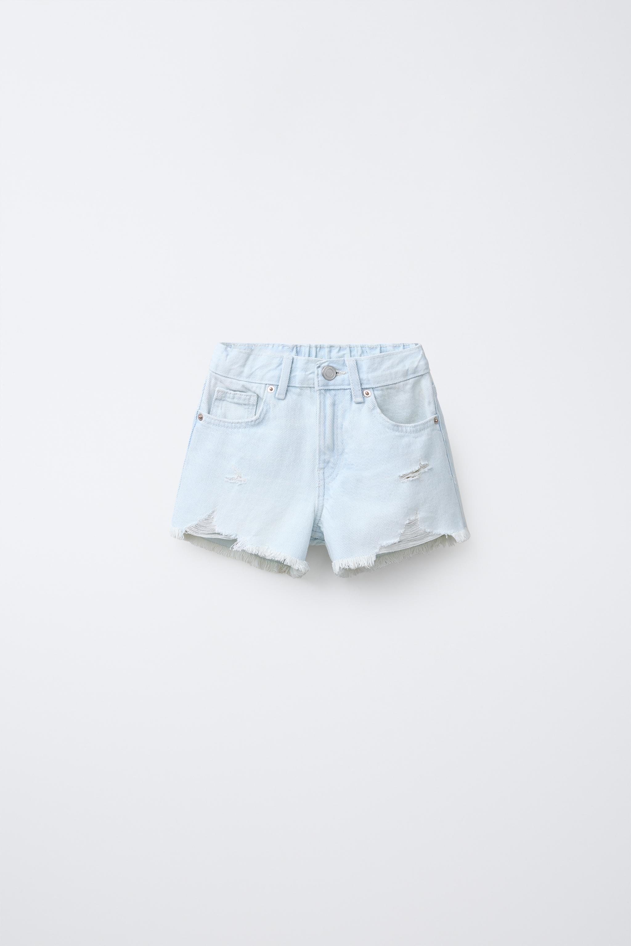 デニムショートパンツ – 女の子 | ZARA 日本