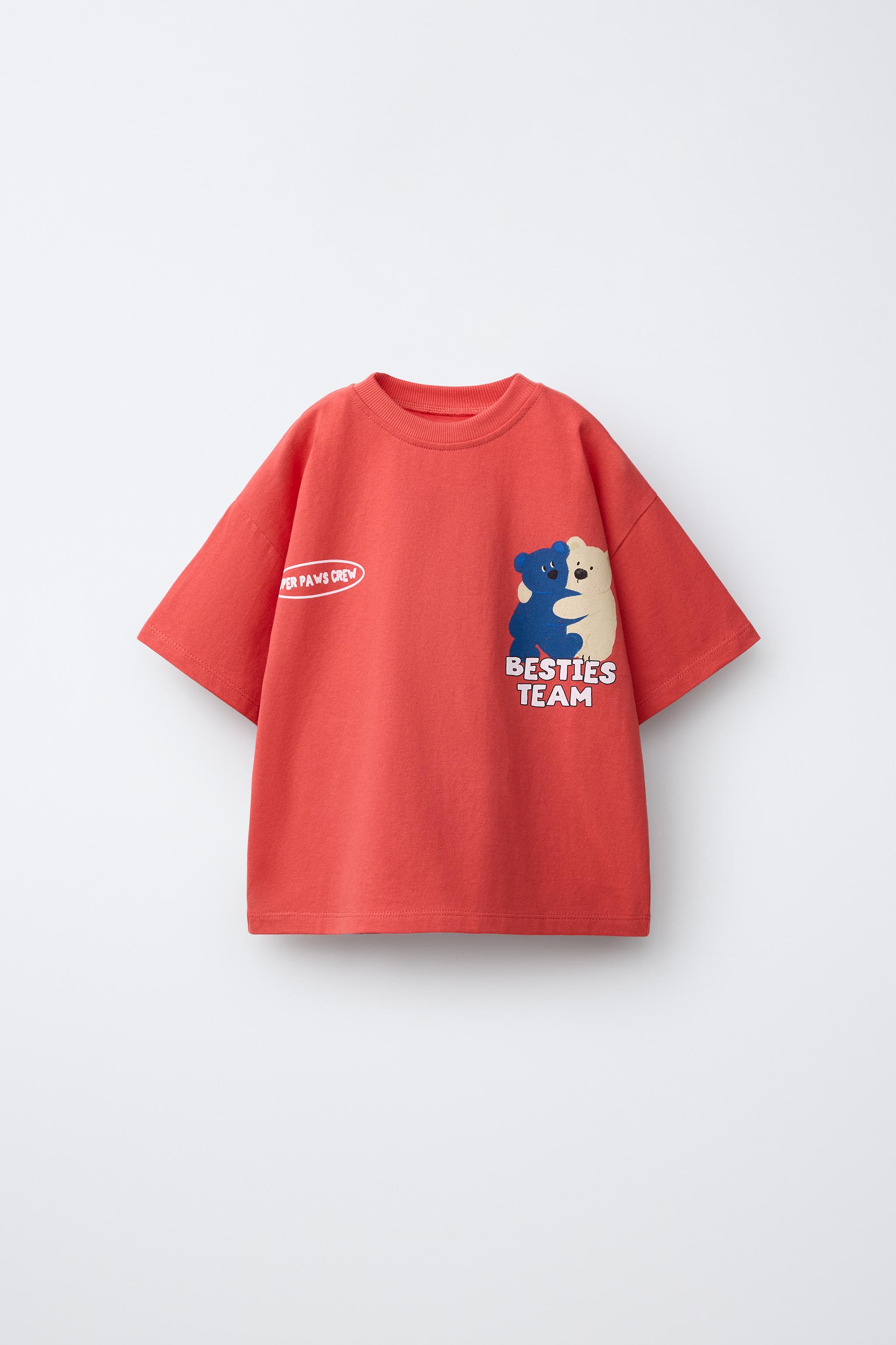 BEAR PRINT T-SHIRT
