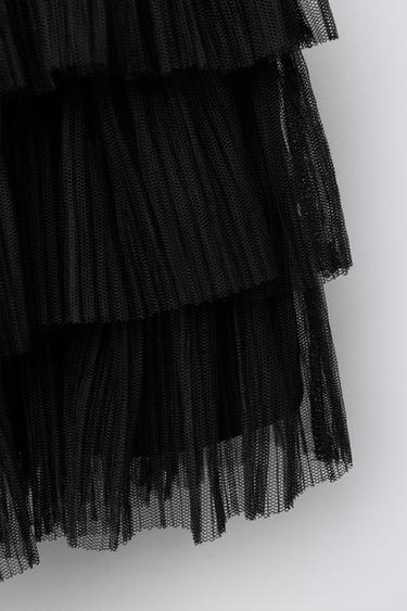 JUPE EN TULLE - Noir de Zara - Image 3