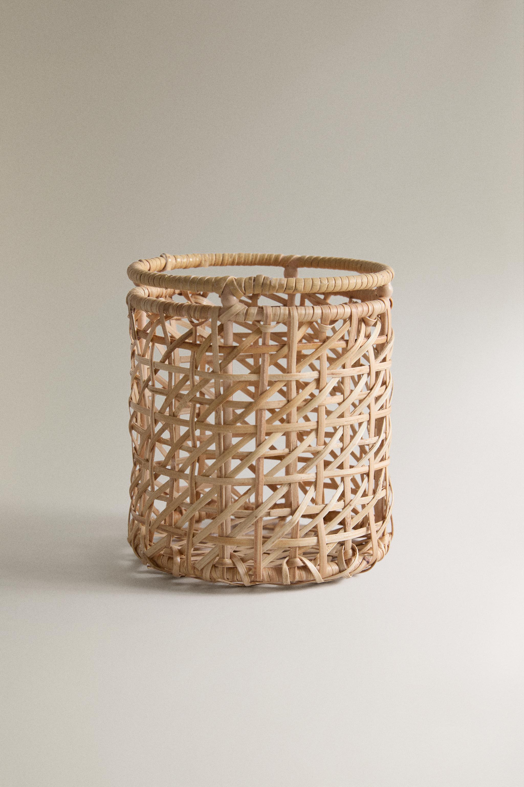 FIBER CUTLERY JAR — Light beige