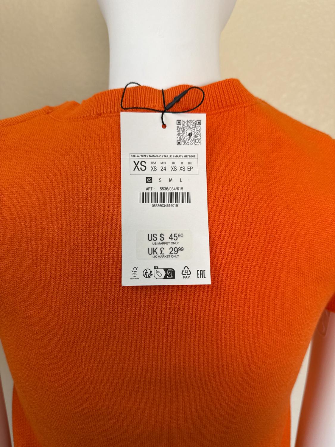 SHORT KNIT DRESS - Image 3