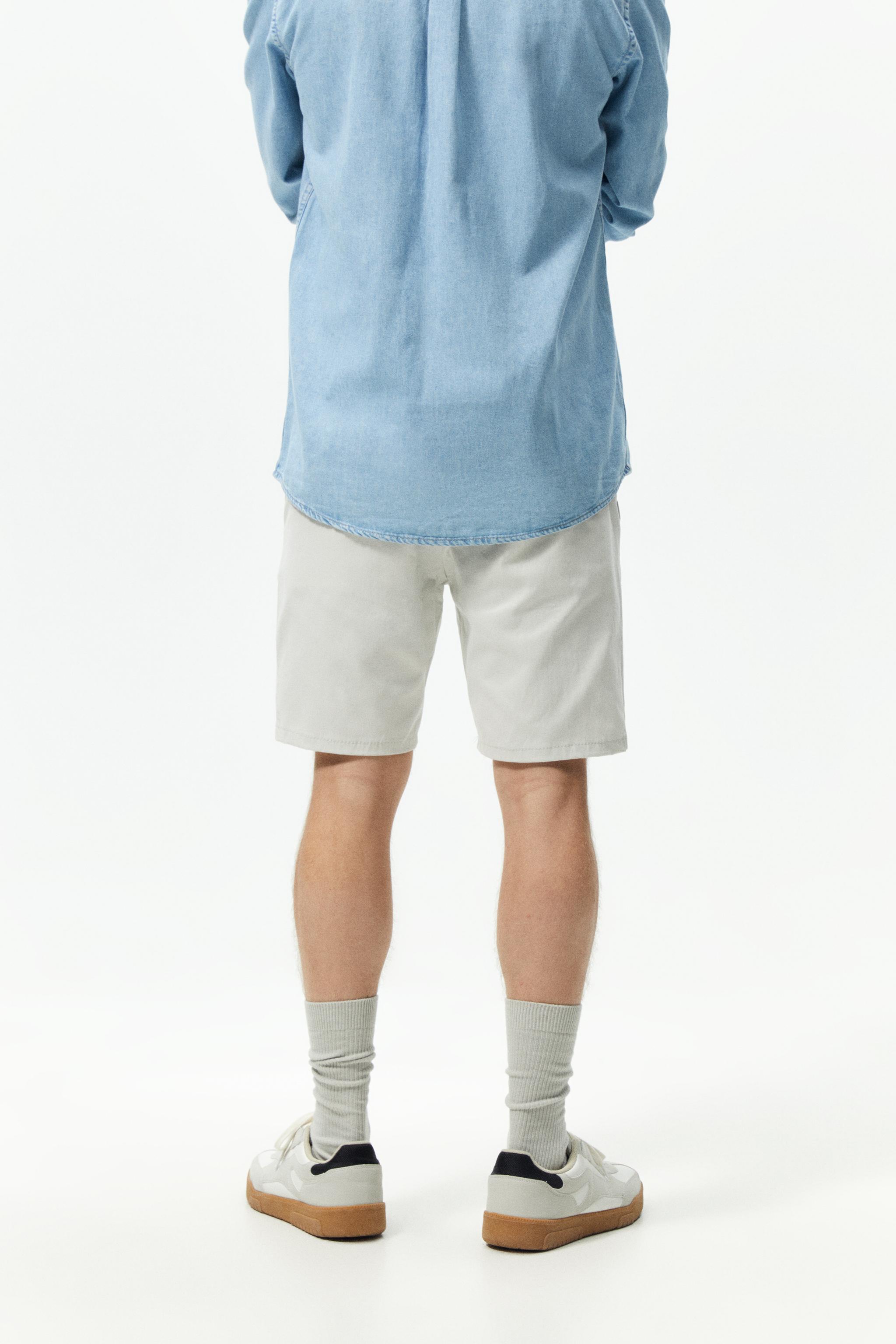 Chino top shorts zara