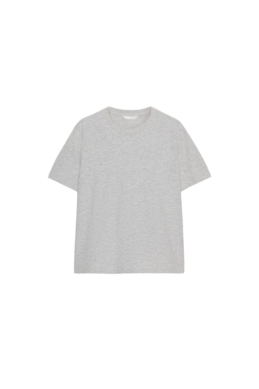 BASIC COTTON T-SHIRT - image 3