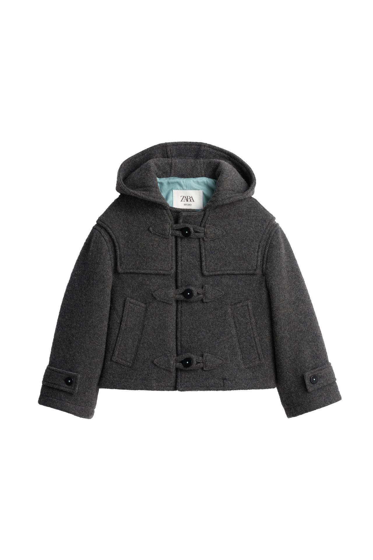 LIMITED EDITION WOOL BLEND FROG FASTENING DUFFLE COAT