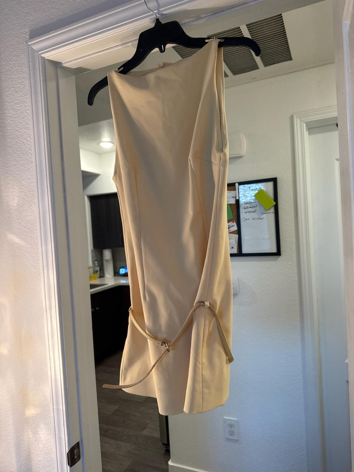 ELASTIC BELT DRESS - Image 3