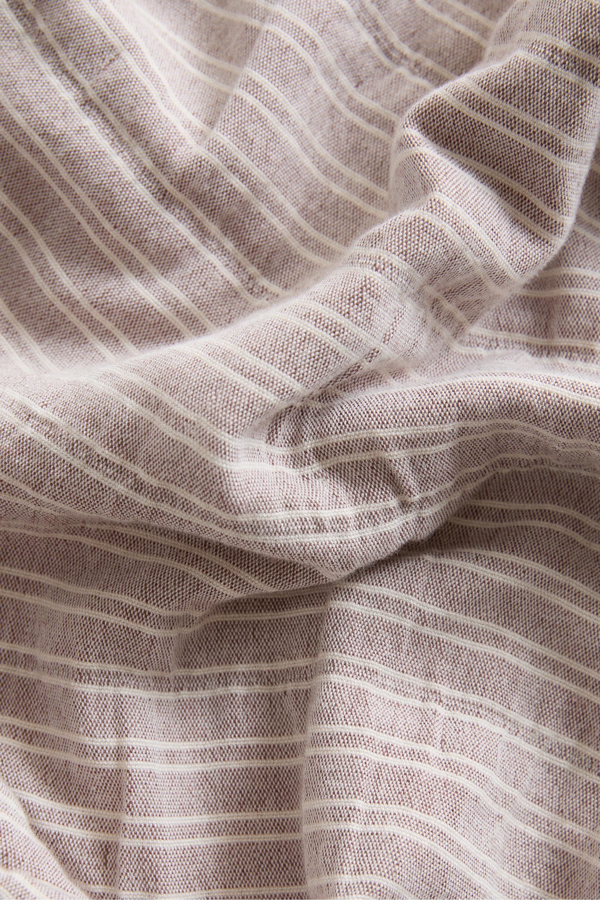 Zara REVERSIBLE KIDS' CHECK AND STRIPE BEDSPREAD — фото 4