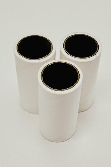 ADHESIVE LINT ROLLER REFILL (PACK OF 2) — Light beige 1