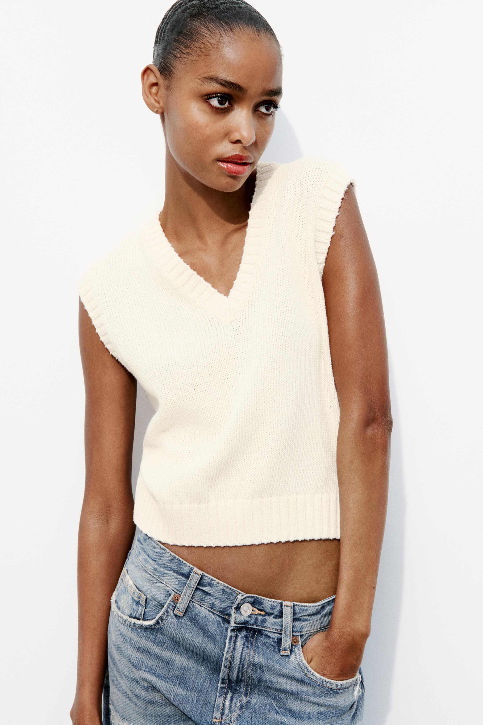 Knit Vest Women | Explore our New Arrivals | ZARA Canada