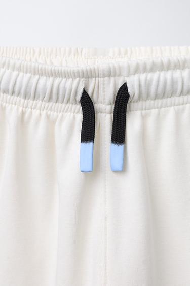 STRAIGHT FIT PLUSH NEW YORK CITY MLS © BERMUDA SHORTS - White by Zara - Image 2