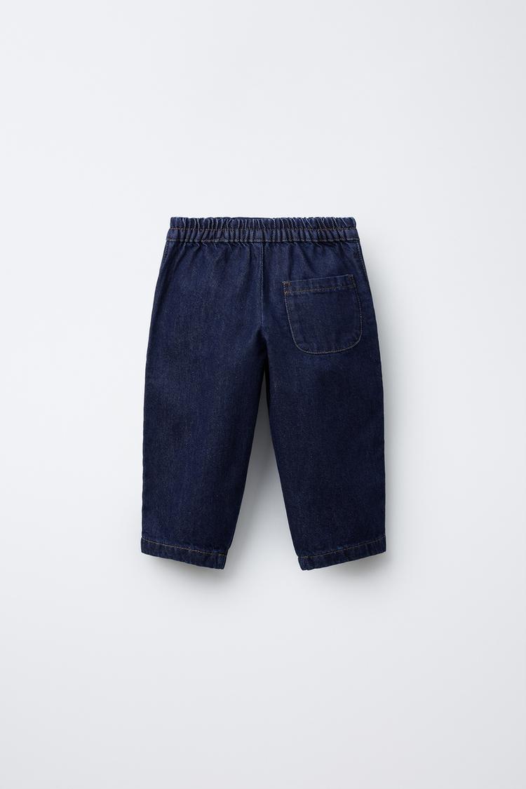 STITCHED BAGGY JEANS