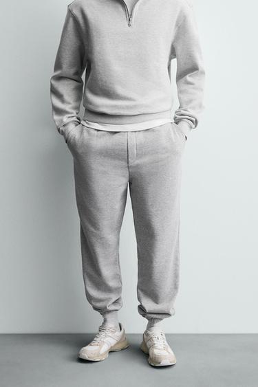 BASIC JOGGINGHOSE - Grau meliert von Zara