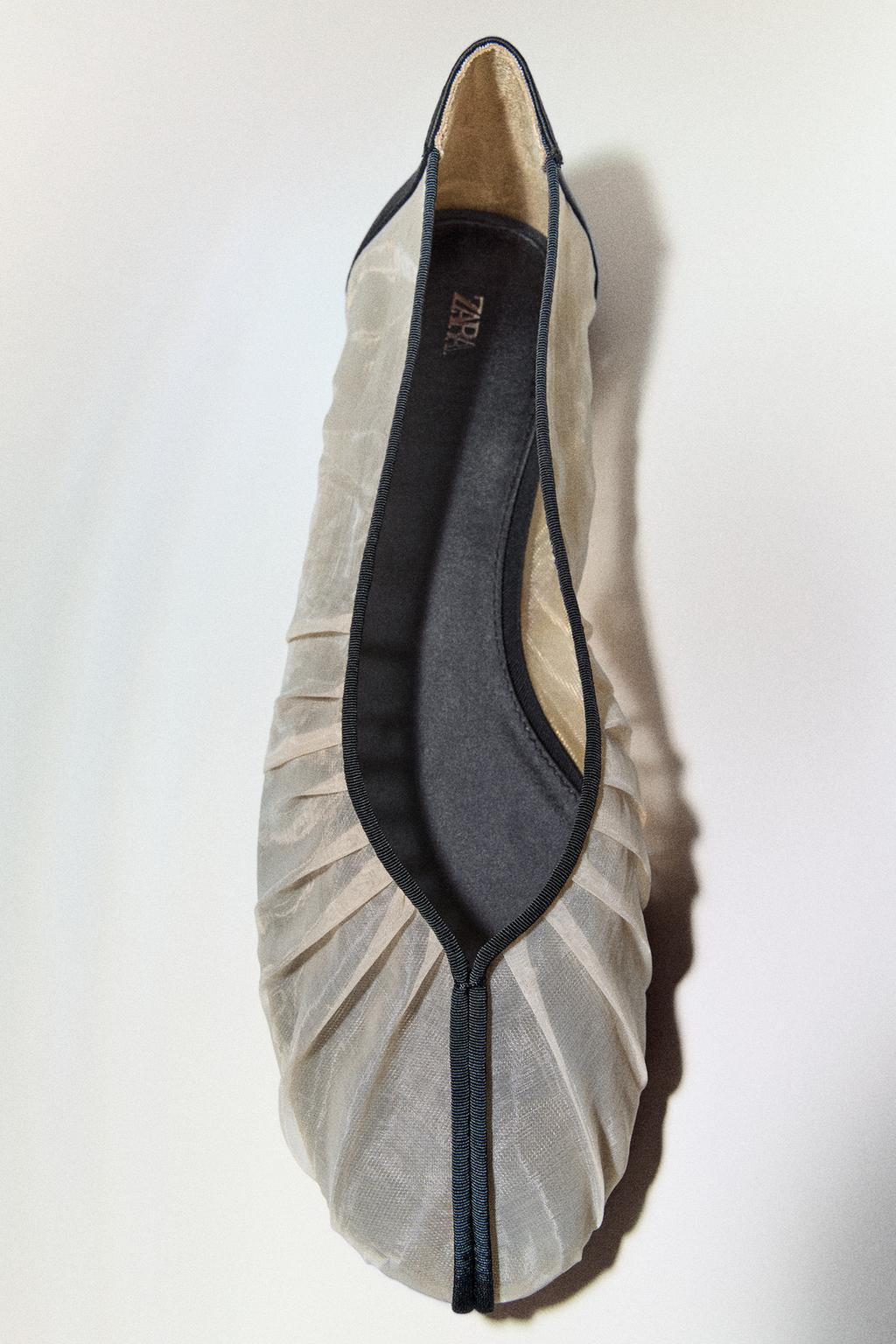 MESH BALLET FLATS