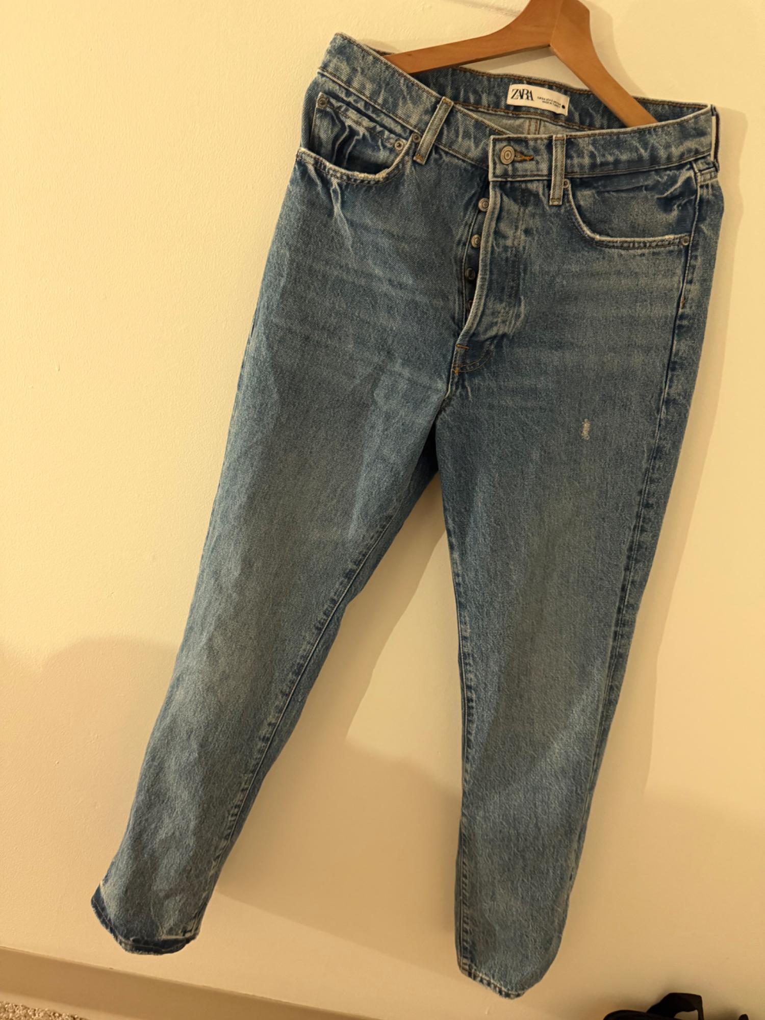 RELAXED MID WAIST ZW JEANS LIMITED EDITION SECOND HAND | Zara Preowned