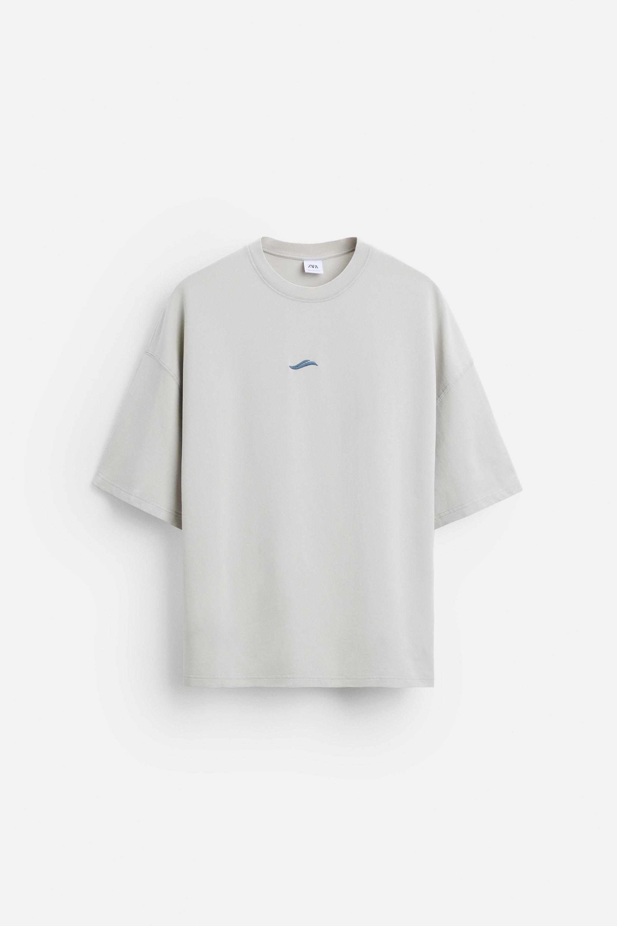CONTRAST PRINT SWEATSHIRT - Gray | ZARA United States CONTRAST PRINT SWEATSHIRT - Gray | ZARA United States
