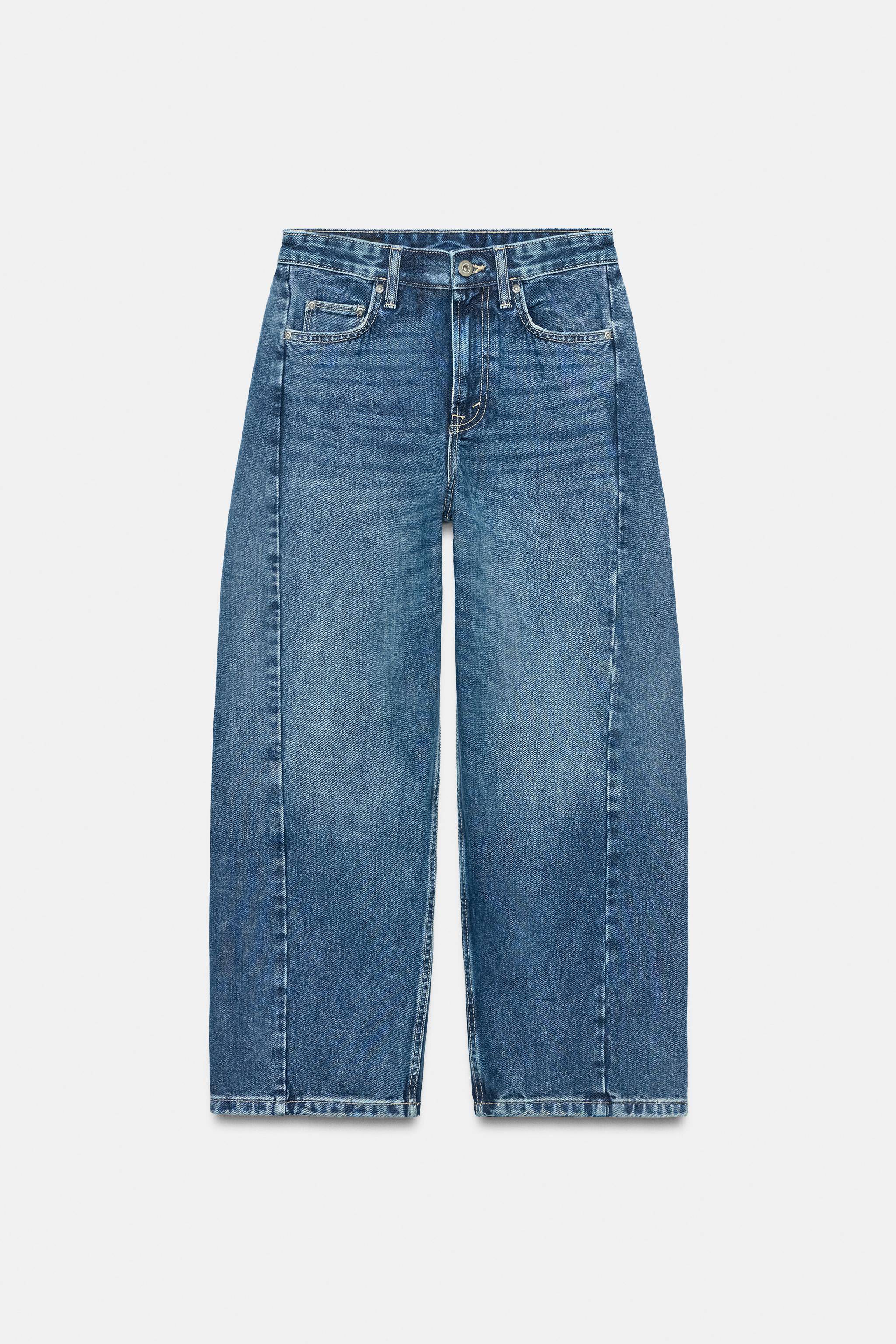 ZW COLLECTION MID-RISE ANKLE RELAXED JEANS