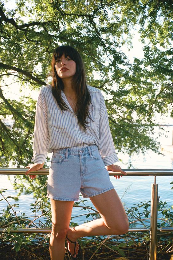 Z1975 MOM FIT MID-RISE SHORTS from Zara - $39.90