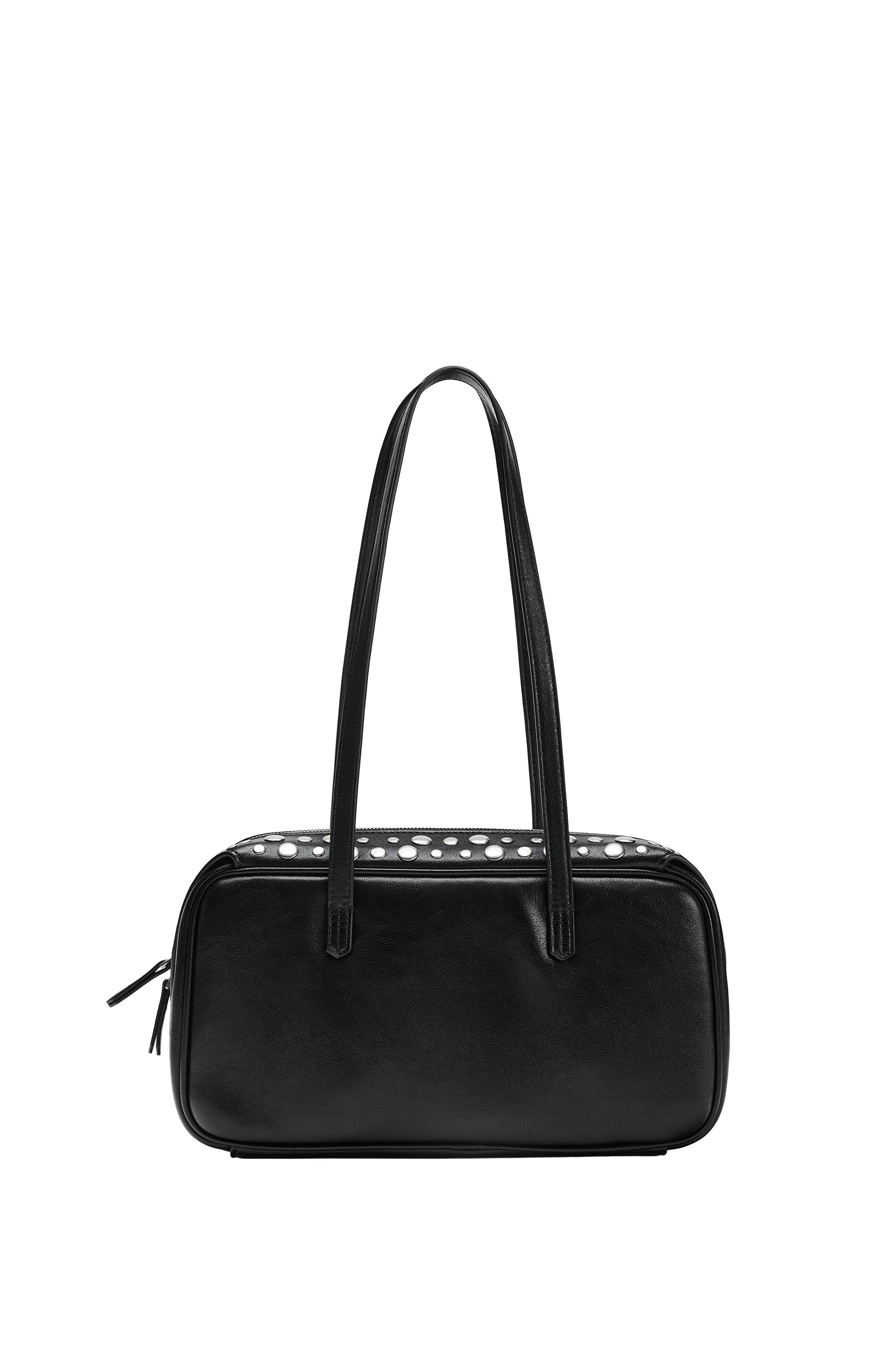 スタッズ付きショルダーバッグ - ブラック | ZARA Japan / 日本