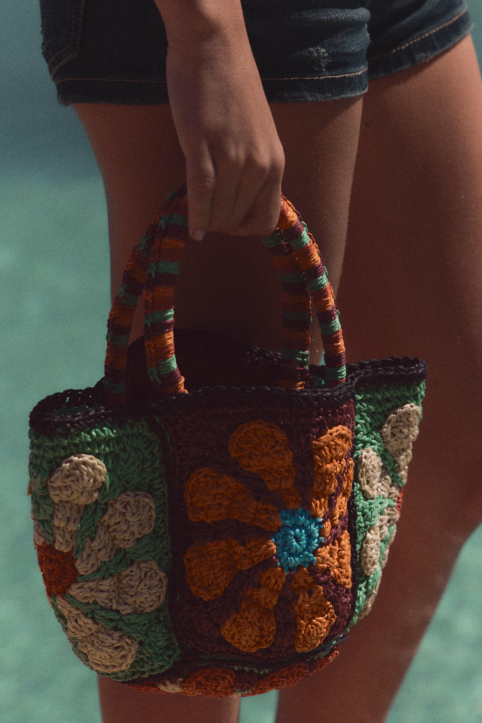MINI COMBINATION FLORAL BAG — Multicolored (alternate view)