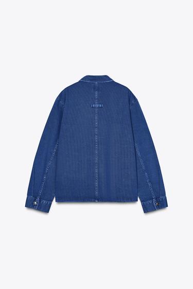 TRF COLOUR DENIM JACKET - Bluish by Zara - Image 2