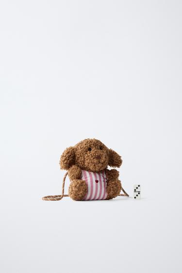 SAC PELUCHE CHIEN - Marron de Zara - Image 5
