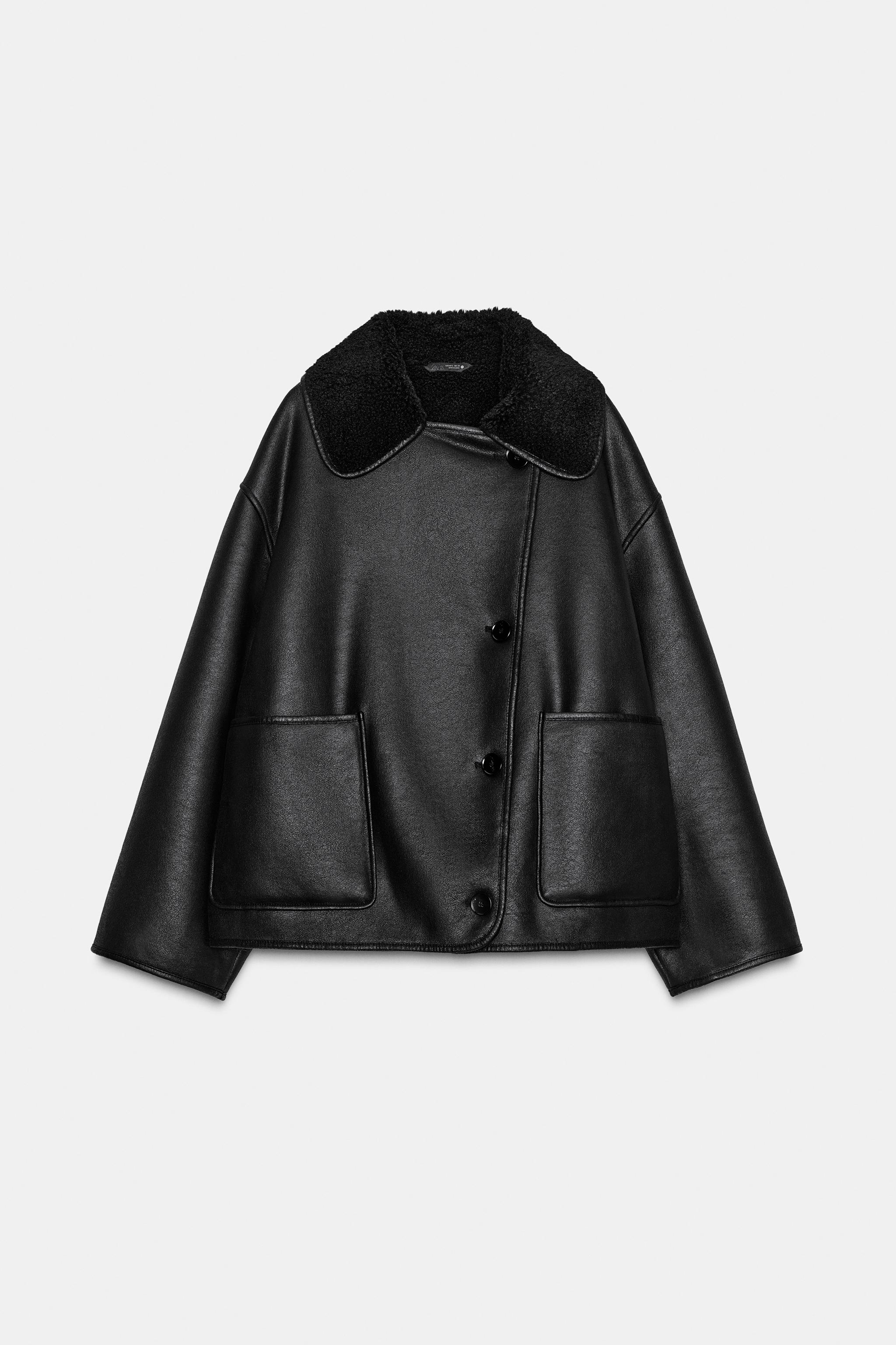 ダブルフェイスレザーコート ZW COLLECTION ダブルフェイスレザーコート ZW COLLECTION ZWコレクション