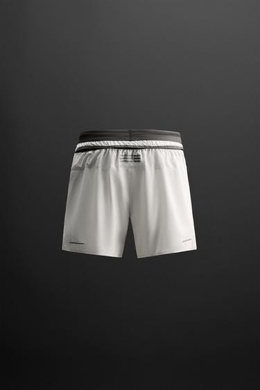 SHORT STRUCTURE RUNNING - Blanc cassé de Zara - Image 6