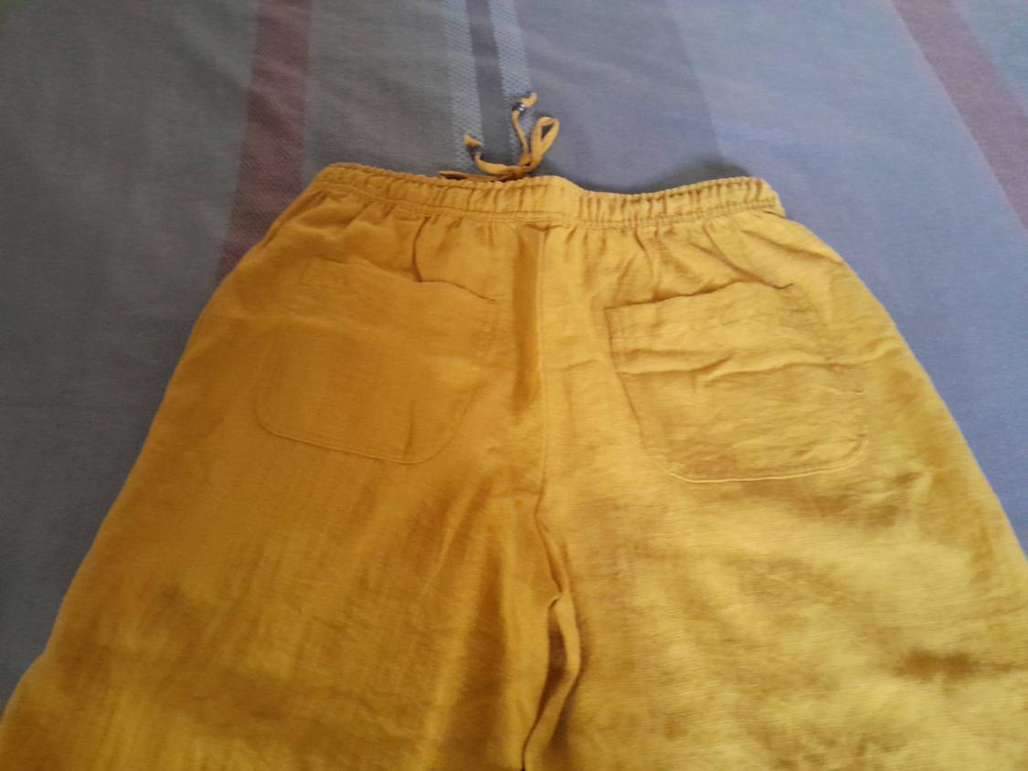 RUSTIC TROUSERS WITH ELASTIC WAIST - Image 5