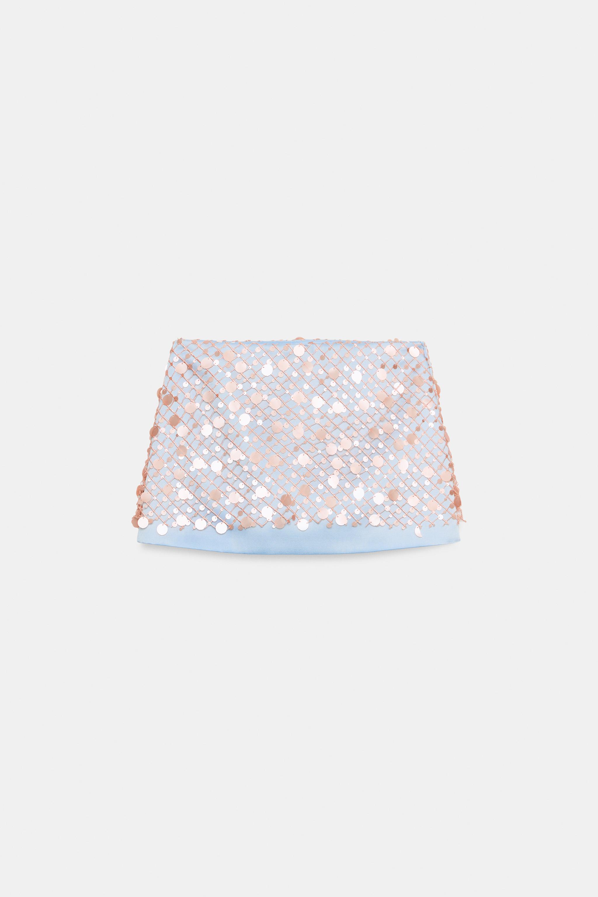 SEQUIN MINI SKIRT