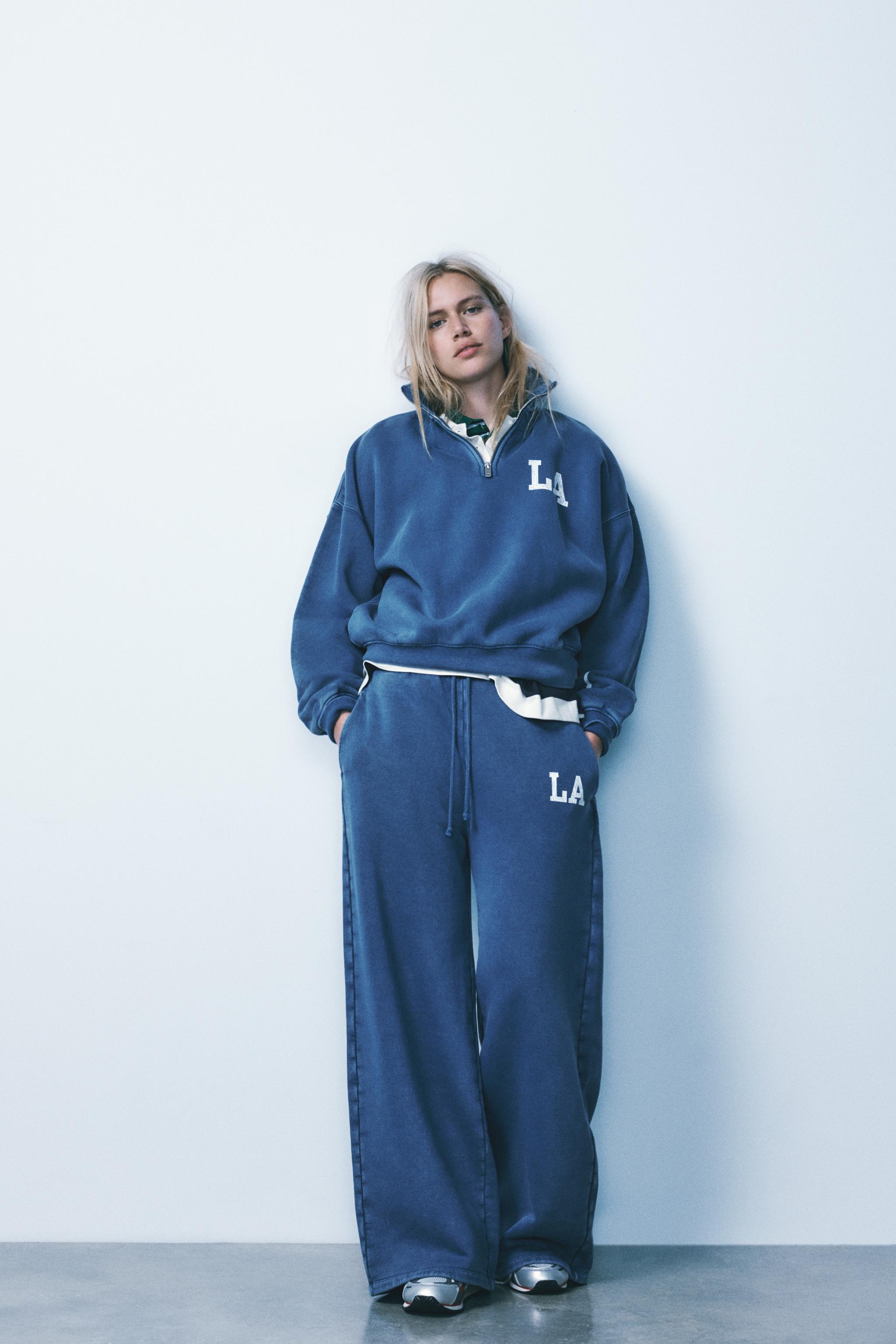 VARSITY WASHED EFFECT JOGGERS