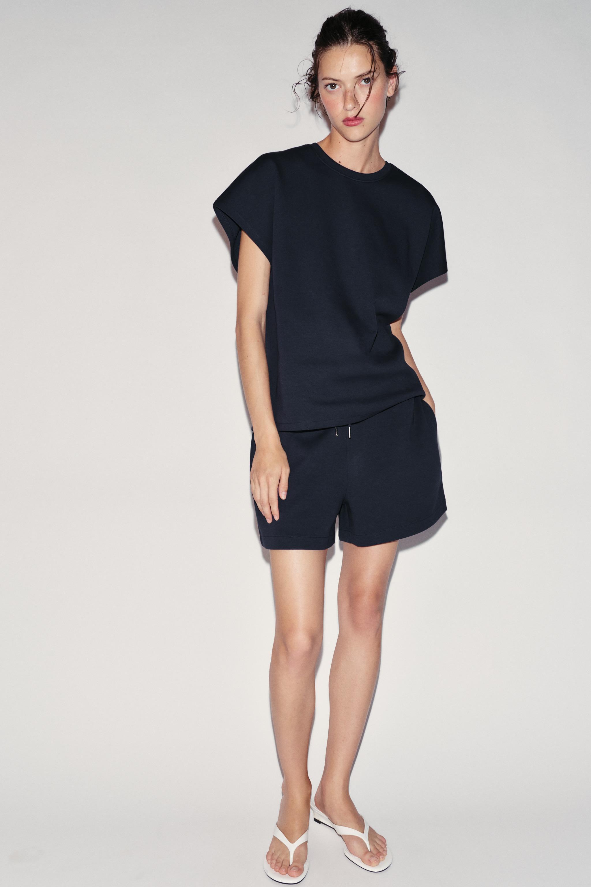 Zara INTERLOCK SHORTS