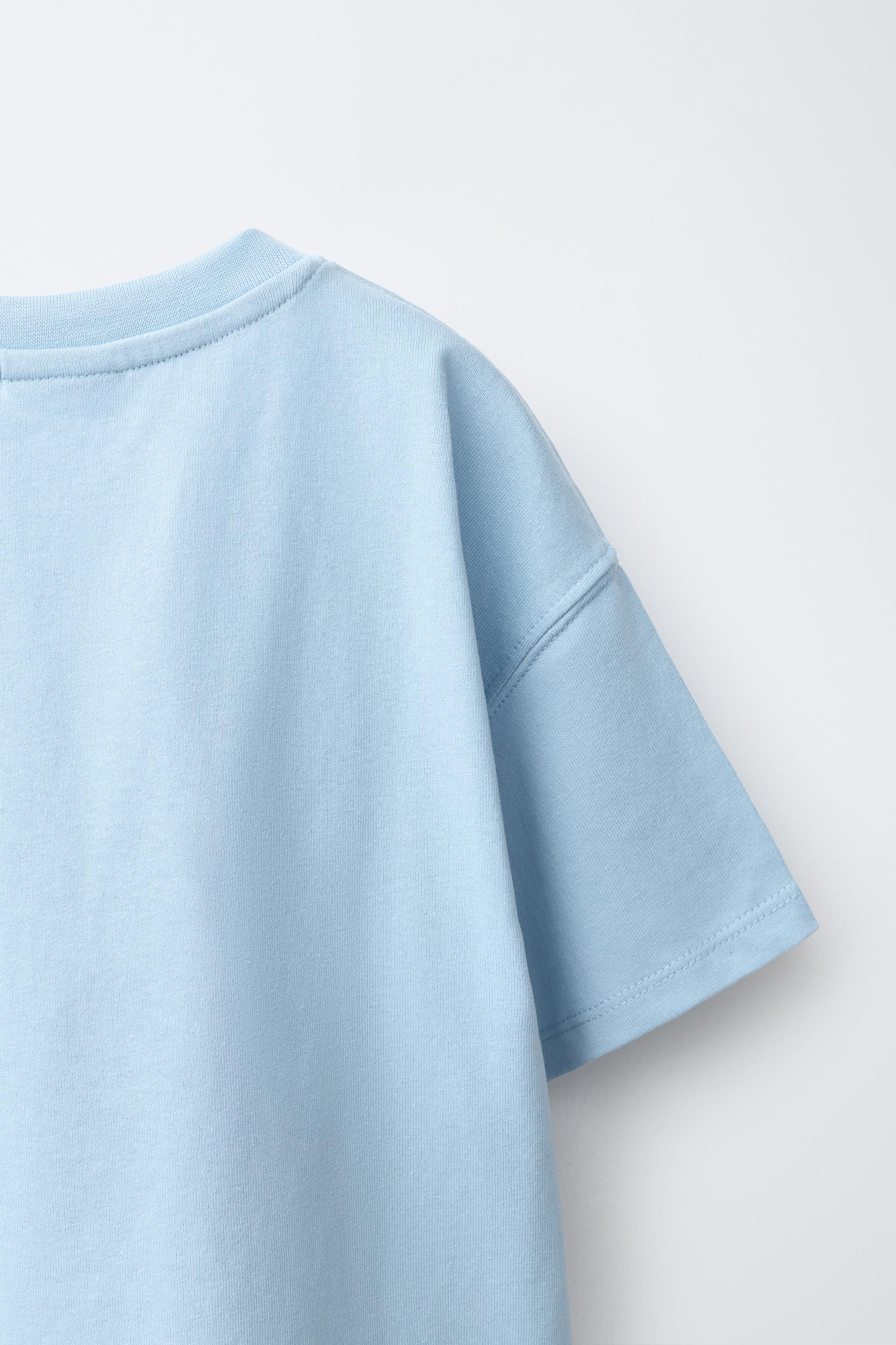 Детские футболки Zara CITIES EMBROIDERED T-SHIRT — фото 4