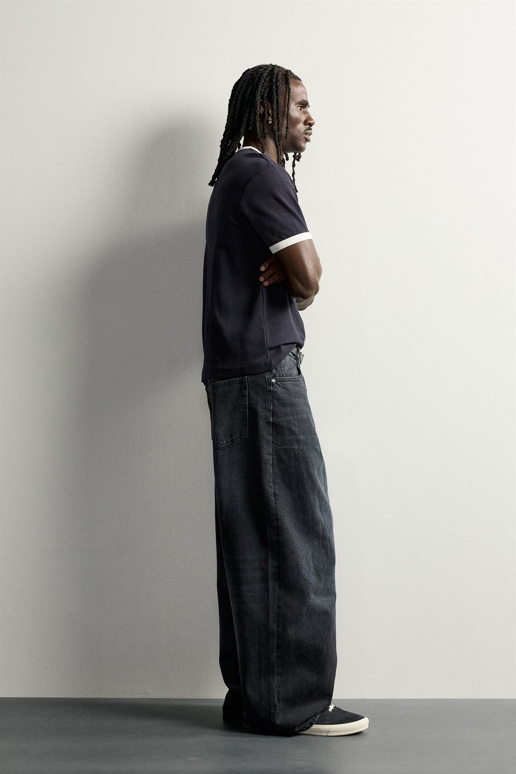 Zara BAGGY FIT JEAN görsel 4