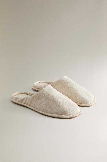 RAMIE SLIPPERS - Beige by Zara - Image 1