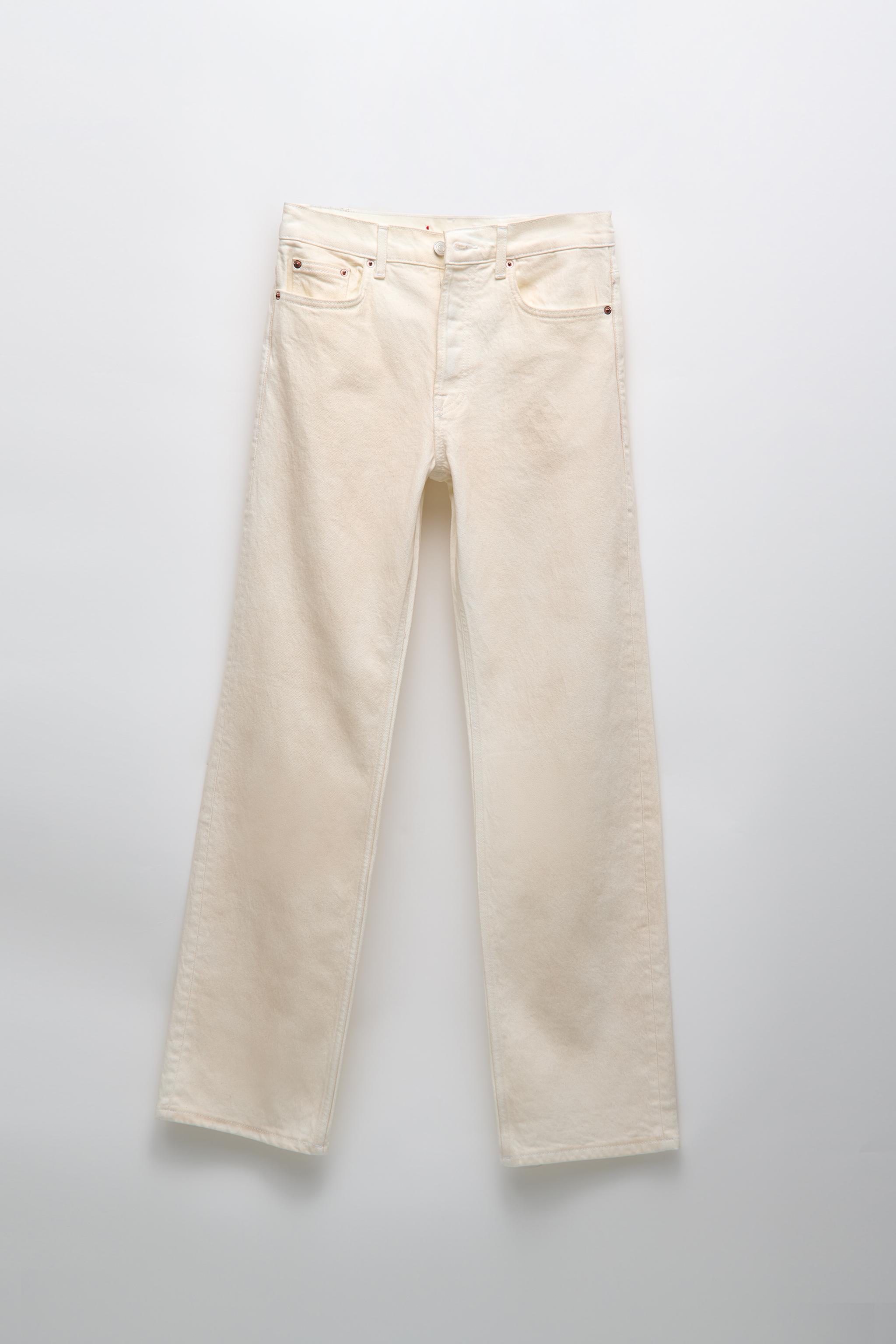RELAXED MID WAIST STRAIGHT LEG JEANS ZW COLLECTION 