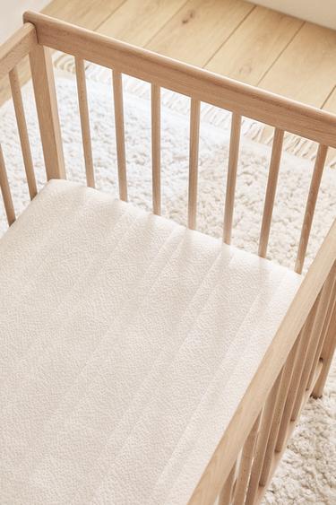 CLASSIC WOODEN COT MATTRESS - White by Zara