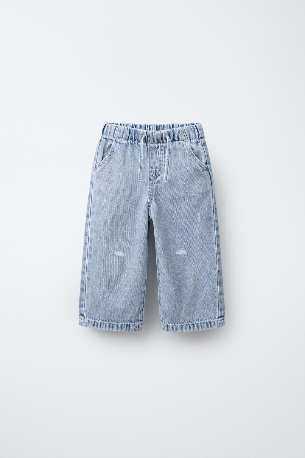 JEANS WIDE LEG CORDÓN
