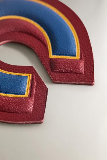 ECUSSON CUIR LETTRE C - Multicolore de Zara - Image 1