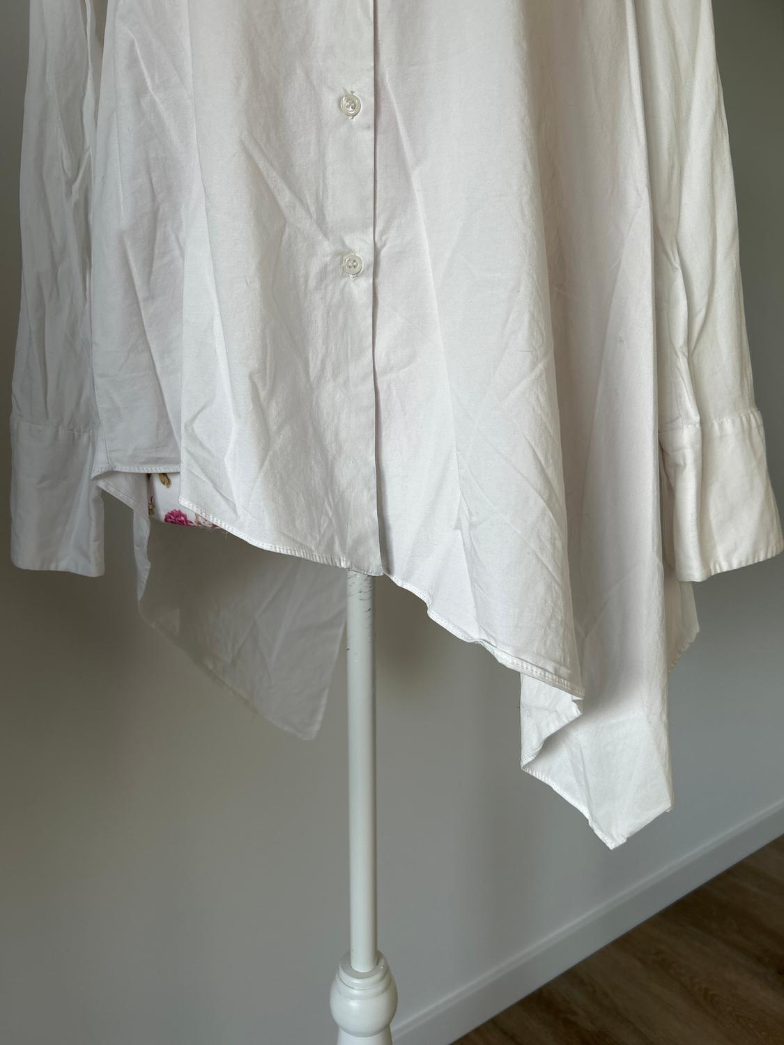 ASYMMETRIC POPLIN SHIRT - Image 3