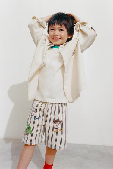 TOY STORY © DISNEY PIXAR EMBROIDERED TWILL OVERSHIRT - Ecru by Zara